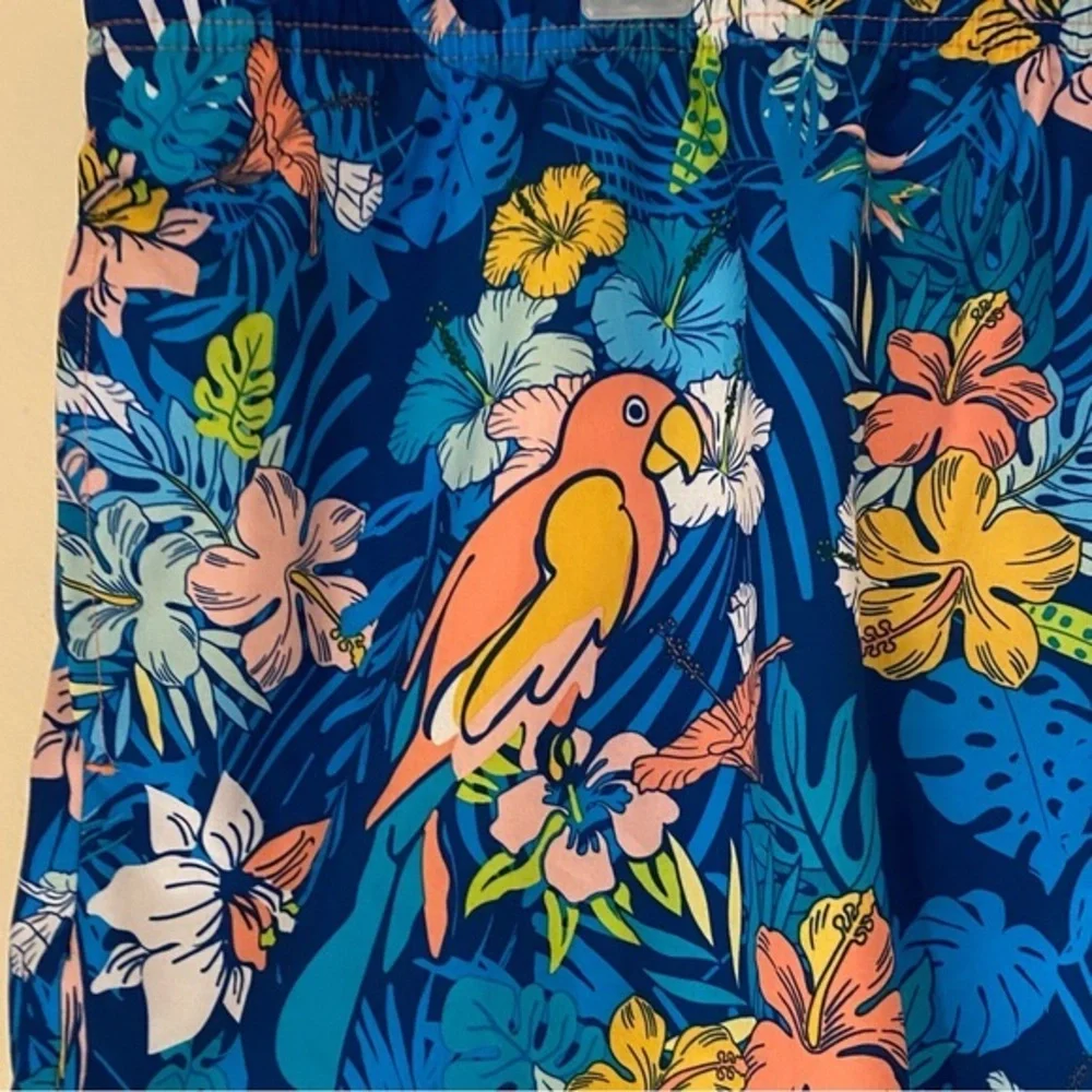 New‎ Mens Swim Novelty Shorts Above The Knee Size 3XL 38-40 Blue